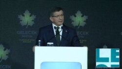Former Prime Minister Ahmet Davutoglu, challenges his former ally President Erdogan, launching Gelecek Party (Photo courtesy of Gelecek Party)