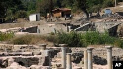 Allianoi, the world’s oldest known spa settlement, in Pergamon, Izmir Province, Turkey, is at risk of being submerged under water following the construction of the nearby the Yortanli Dam, which is completed but is not in operation due to the ongoing disc