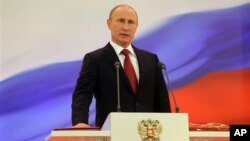 Presiden Rusia, Vladimir Putin dituduh menggunakan cara-cara Stalin dalam menumpas aktivis oposisi anti Putin (foto: dok).