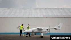 Misi perdamaian PBB hari Selasa (3/12) meluncurkan dua pesawat tanpa awak di Republik Demokratik Kongo/ DRC (foto: dok). 
