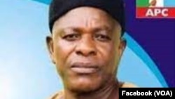 Shugaban Jam'iyya APC na jahar Nassarawa, John Mamman