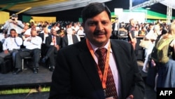 FILE - In this file photo taken on December 16, 2012 Atul Gupta attends the 53rd national conference of the African National Congress in Bloemfontein. 