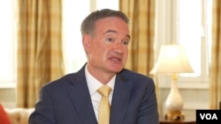 Ambassador Michael Carpenter: "My personal view is that the Kremlin has likely not abandoned its plan to maintain control over all of Ukraine. ... And that is why you've seen President Biden really take a leadership role ... in providing the most advanced U.S. capabilities" to Ukraine.