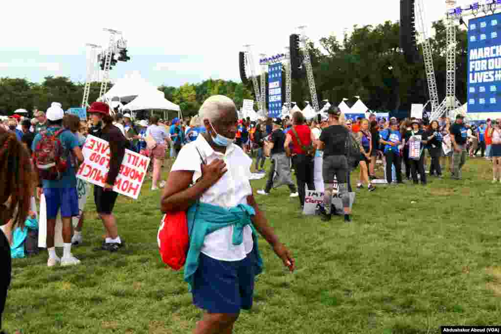 Mkutano wa kupinga mashambulizi ya bunduki Washington DC