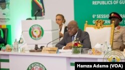 Shugabannin Kasashen Afirka Ta Yamma Sun Gabatar Da Wani Taro Karkashin Kungiyar ECOWAS A Ghana