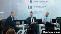 Predstavljanje Izvještaja Memorijalnog centra Srebrenica. (Foto: BIRN BiH)