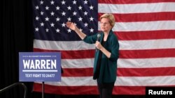 Democratic 2020 U.S. presidential candidate and U.S. Senator Elizabeth Warren speaks to supporters in Memphis, Tennessee, March 17, 2019.