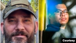 ARHIVA - Američki veterani Aleksandar Druk i Endi Hvin (Foto: Lois Drueke/Handout via REUTERS, Associated Press)