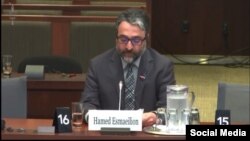 حامد اسماعیلیون در نشست کارگروه حقوق بشر بین‌المللی پارلمان کانادا - آرشیو
