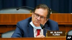 '랜섬웨어 법안(H.R.4551)'을 대표 발의한 거스 빌리라키스 미 하원의원이 상임위원회 회의 중 발언하고 있다. (자료사진)