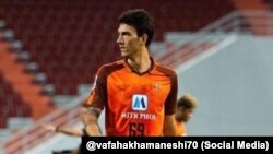 وفا هخامنشی‌ - عکس از صفحه اینستاگرم وفا هخامنشی: instagram @vafahakhamaneshi70