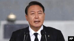 윤석열 한국 대통령.