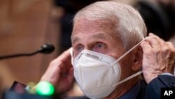 Le Dr Anthony Fauci lors d'une audience à Capitol Hill à Washington, le 17 mai 2022.