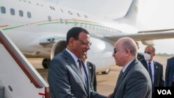 Shugaba Bazoum Mohamed na Nijer da Shugaba Abdulmajid Tebboune