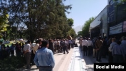 اعتراضات بازنشستگان