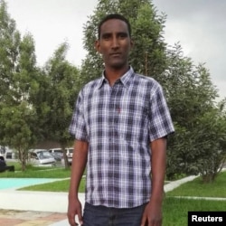An undated family album photo taken in Addis Ababa, Ethiopia shows Tesfaye Weldemaryam, a Tigrayan prisoner who died after being admitted to hospital suffering from meningitis and malaria.