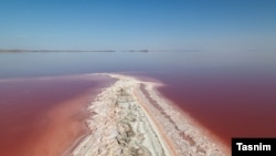 دریاچه ارومیه تیر ۱۴۰۱
