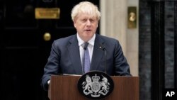 보리스 존슨 영국 총리.