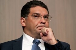 FILE - Brazil's Secretary of the Treasury Mansueto Almeida is seen during an event in Sao Paulo, Brazil, Aug. 8, 2019.