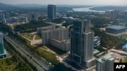 북한 평양의 김일성대학교.