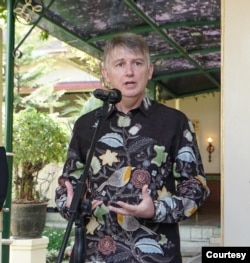Duta Besar Inggris untuk Indonesia dan Timor Leste, Owen Jenkins. (Foto: Humas Pemda DIY)