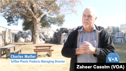 Charles Muller, Managing Director of Tufflex Plastic Products