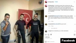 Objava Deniza Güzelaya iz 2017. godine. Foto: Instagram, screenshot