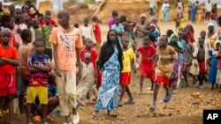 Des réfugiés dans le camp de Minawao, dans le nord du Cameroun, le 18 avril 2016. 