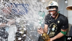 Avec son compère Jaylen Brown, Jayson Tatum a mené les Celtics vers le titre suprême.