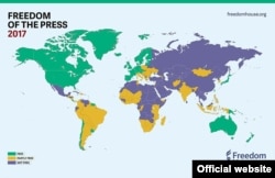 Freedom House Freedom of the Pess 2017