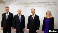 جو بایدن در لهستان با متحدان ضلع شرقی ناتو دیدار کرد. 