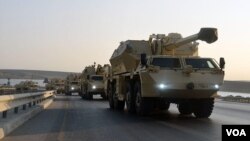 აზერბაიჯანის არმიის მოდერნიზებული DANA M1M-ის ბატარეა