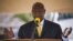 FILE - Uganda's President Yoweri Museveni gives a speech at the Kololo Independence Grounds in Kampala, on June 4, 2021. 