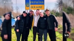 American couple runs across Ukraine to raise funds, help residents during war