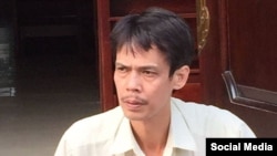 Vietnamese blogger Pham Chi Dung is seen in an undated photo from his Facebook page.