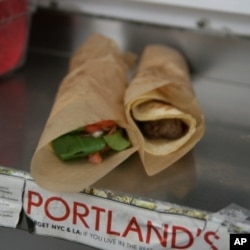 Viking Soul Food's lefse wraps, made with Norwegian potato flatbread