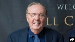 FILE - Author James Patterson donated $1.5 million to Scholastic Book Clubs to launch “The United States of Readers," a classroom program designed to address literacy inequity. (AP Photo/Mary Altaffer, File)