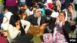 هزاران خانوادۀ ایزدی از ترس داعش به ترکیه فرار کرده اند