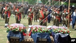 عکس آرشیف از منسوبان امنیتی پاکستان که در حملات تندروان کشته شدند