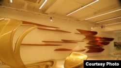 Zaha Hadid's gallery in London, England on October 9th, 2014. (Photo by Nhean Socheat/The Sleuk Rith Institute/DC-Cam)