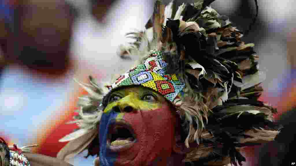 Un supporter congolais.