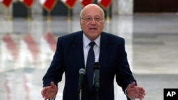 Perdana Menteri Lebanon Najib Mikati (foto: dok).