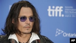 Aktor Johnny Depp mengelola salah satu unit penerbitan buku HarperCollins Publishers. (Foto: Dok) 