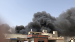 تصویر پس از سقوط طیاره پی آی ای در پاکستان