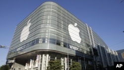 Apple meluncurkan iOS 6 dalam Konferensi Pengembang Apple di San Francisco (11/6).