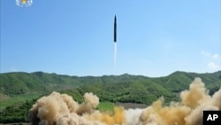 2017年7月4日，朝鲜进行了一次洲际弹道导弹发射。