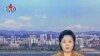North Korean television broadcast