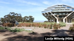 The Geisel Library at the University of California San Diego.