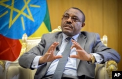 ጠቅላይ ሚኒስትር ኃይለማርያም ደሣለኝ /ፋይል ፎቶ/