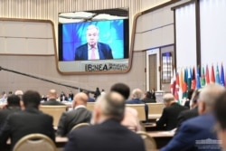 BMT Bosh kotibi Antonio Guterrish so'zlamoqda, Toshkent, 16-iyul, 2021